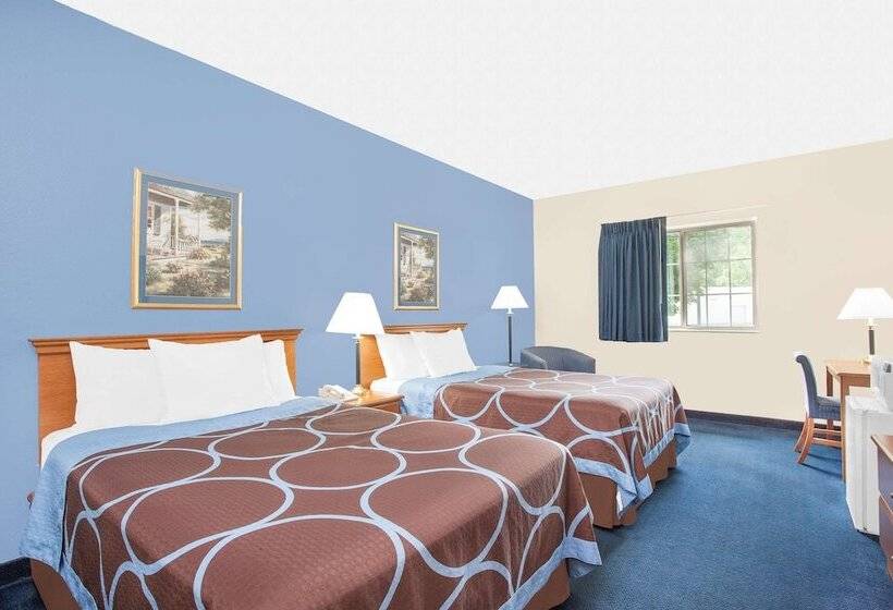 Номер Стандарт 2 Двуспальные Кровати, Super 8 By Wyndham Cobleskill Ny