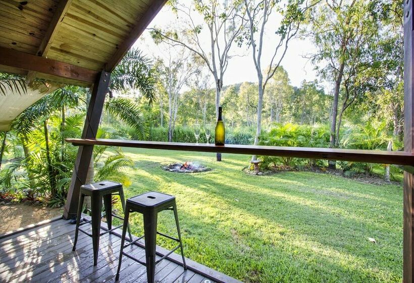 스탠다드 스튜디오 더블 침대, Airlie Beach Eco Cabins   Adults Only