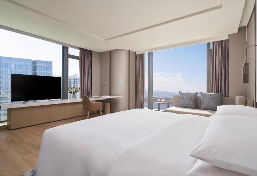 キングサイズベッドのスーペリアルーム, Fuzhou Marriott Hotel Riverside