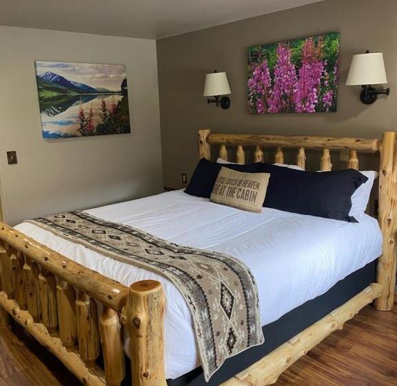 Люкс Deluxe Кровать Кинг, Summit Lake Lodge