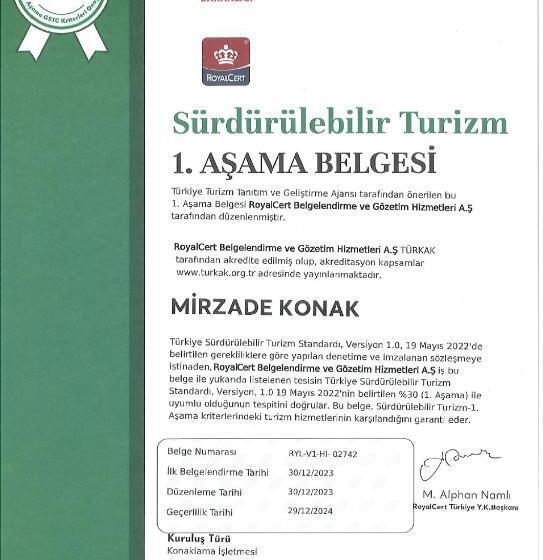 Standart Oda, Mirzade Konak