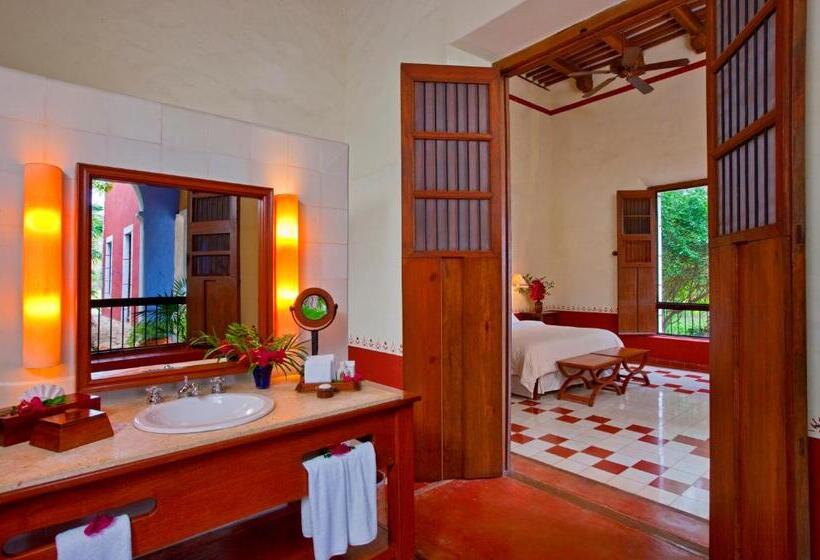 キングサイズベッドのデラックスルーム, Hacienda Santa Rosa De Lima