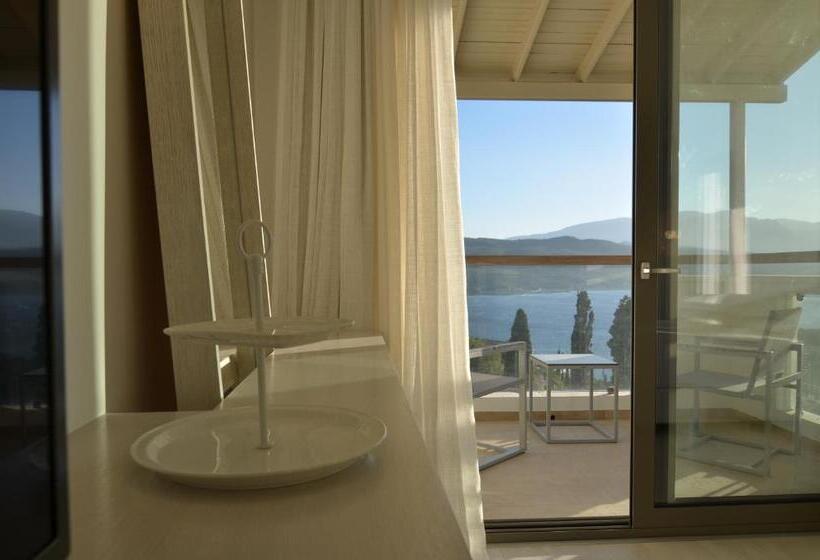 اتاق لوکس با چشم‌انداز دریا, Ino Hotel & Suites