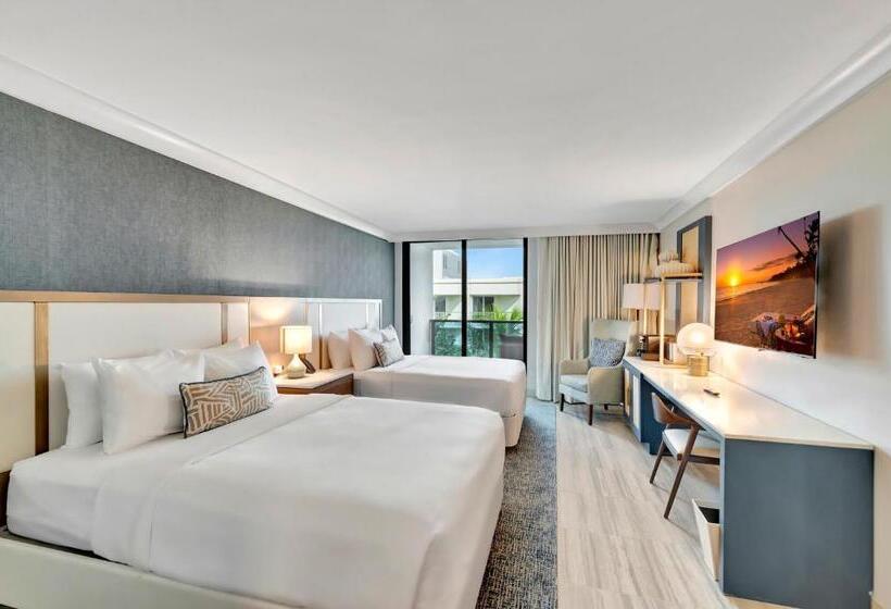 标准房带园景, Tideline Palm Beach Ocean Resort And Spa