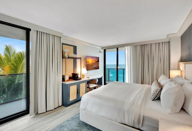 带大床的标准间, Tideline Palm Beach Ocean Resort And Spa