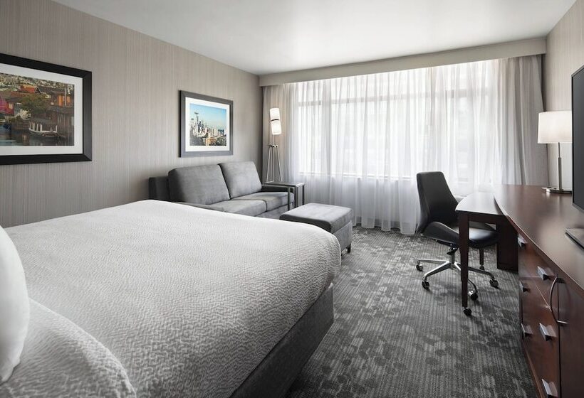 חדר סטנדרט מיטה זוגית, Courtyard Seattle Downtown/lake Union