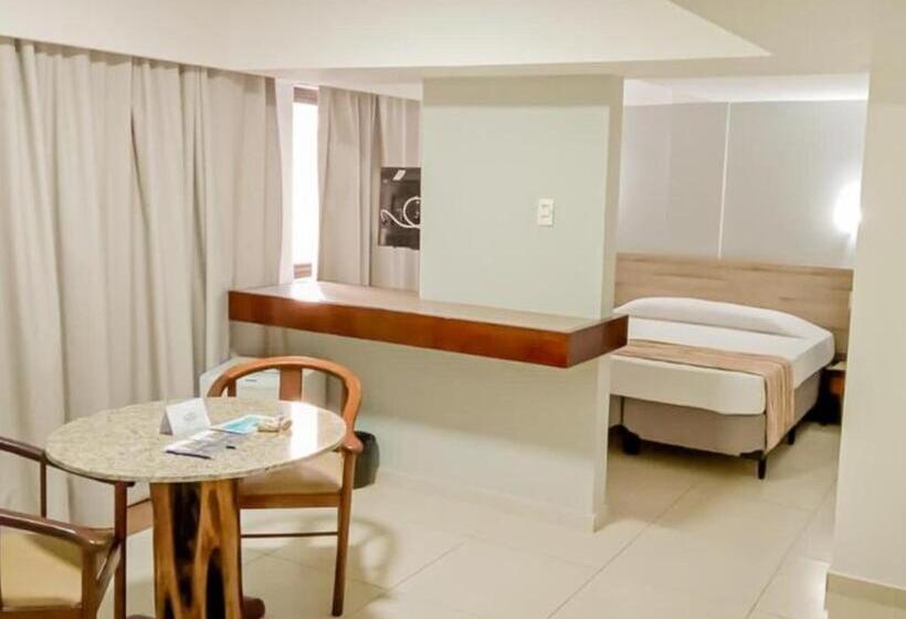 침실 1개 디럭스 아파트, El Aram Beach Boa Viagem