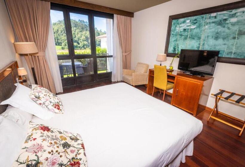 스탠다드 테라스 룸, Hosteria De Torazo Nature Hotel & Spa