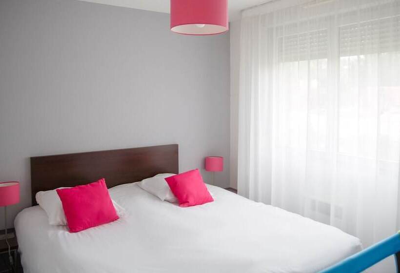 Апартаменты 1 Спальня, Comfort Aparthotel Besancon La City