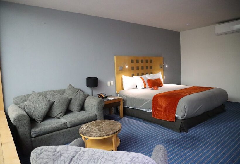 חדר דחוקס עם מיטת קינג, Real Inn Nuevo Laredo