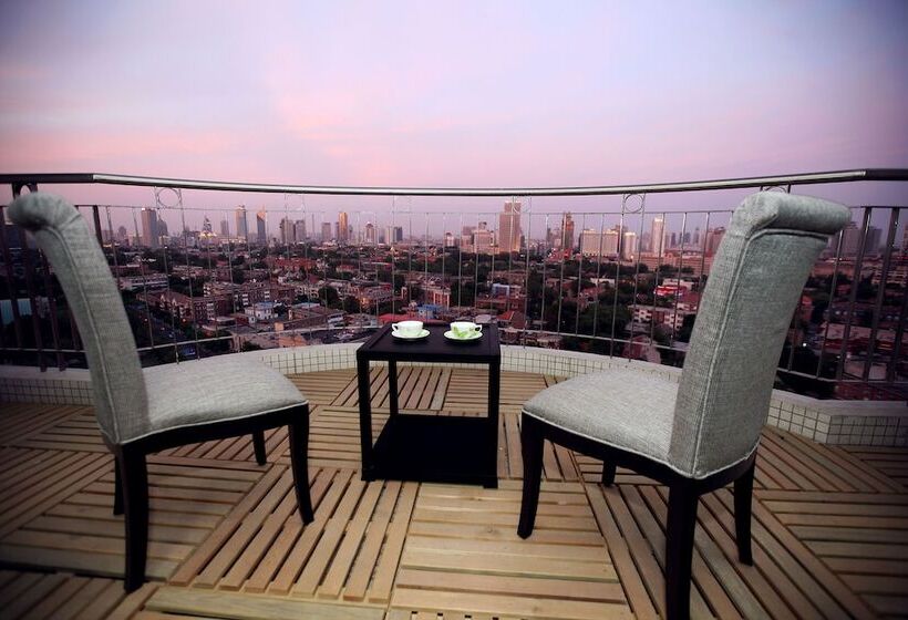 דירת אקזקיוטיב 3 חדרים, Somerset Olympic Tower Tianjin