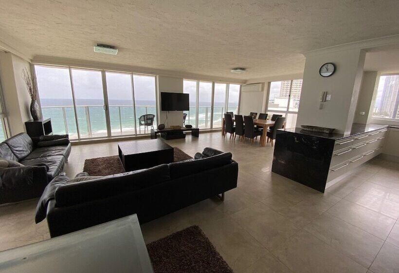 Апартаменты 2 Спальни Вид на Море, Hi Surf Beachfront Resort Apartments