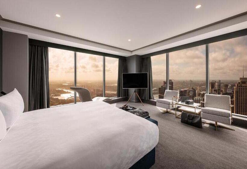 1침실 펜트하우스 아파트, Meriton Suites World Tower, Sydney