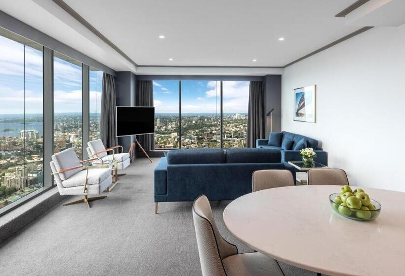 1침실 펜트하우스 아파트, Meriton Suites World Tower, Sydney