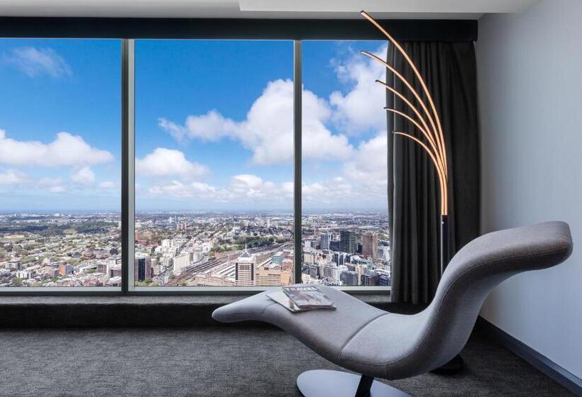 침실 2개 스위트, Meriton Suites World Tower, Sydney