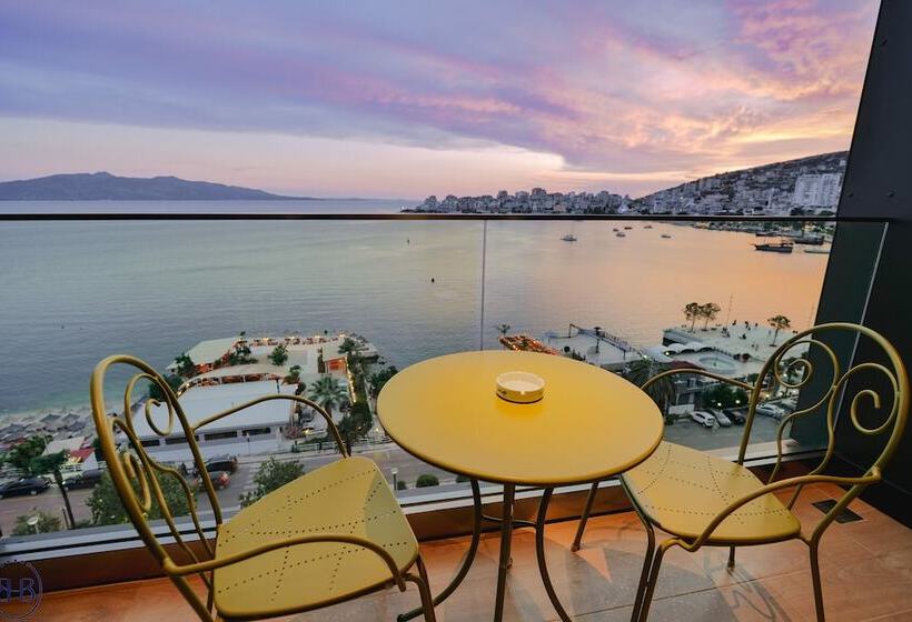 غرفة ديلوكس مطلّة علي البحر, Butrinti & Spa