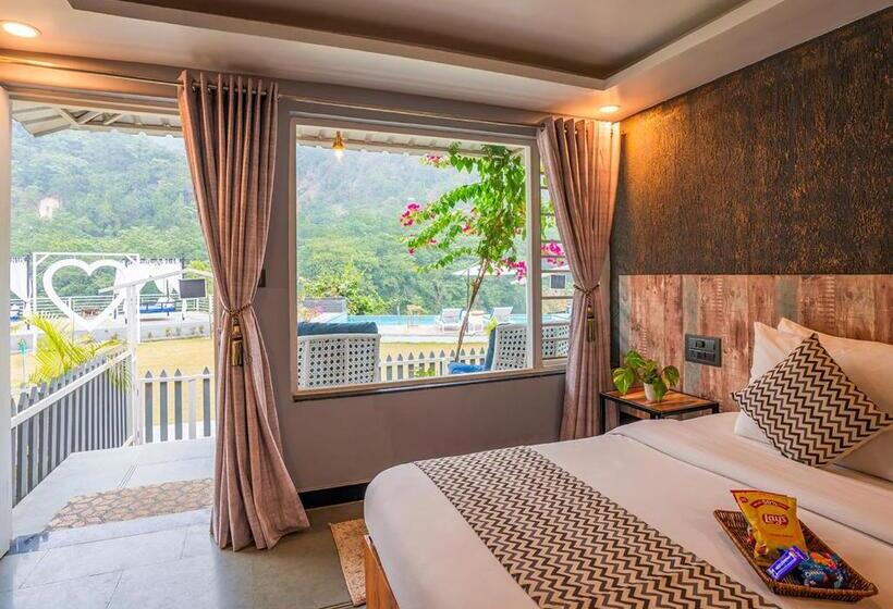 스탠다드 룸 가든 전망, Moustache Rishikesh Riverside Resort