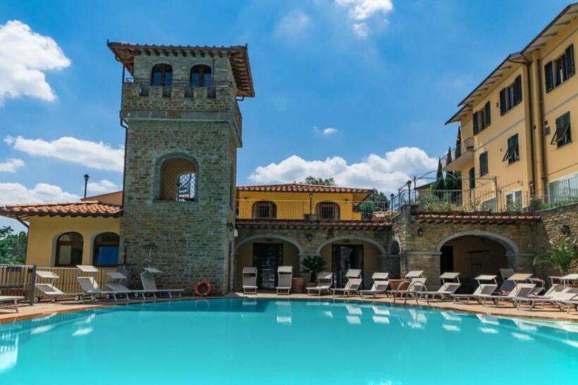 Апартаменты 1 Спальня Вид на Бассейн, Villa La Malva
