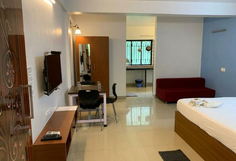 디럭스 룸, Shrikrishna Studio Goa