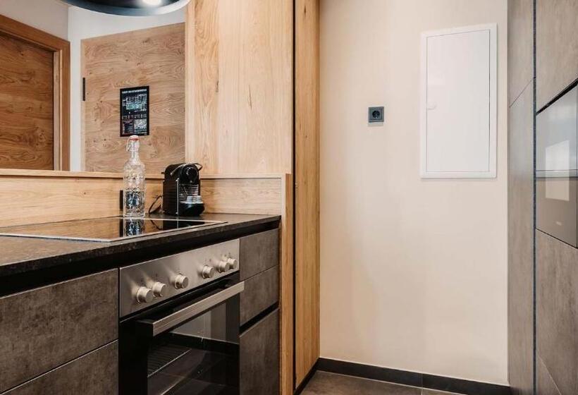 Апартаменты 1 Спальня, Hofgut Apartment & Lifestyle Resort Wagrain