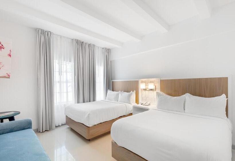 חדר סטנדרט שתי מיטות זוגיות, Townhouse  Miami
