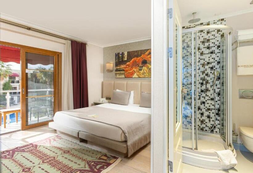Одноместный Номер Вид на Бассейн, Bodrium Hotel & Spa