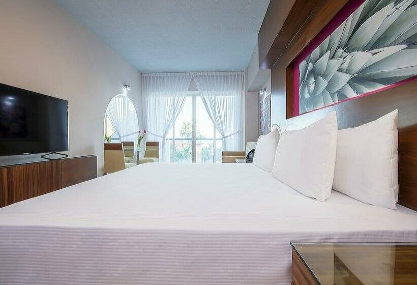 キングサイズベッドのデラックスルーム, Krystal Grand Los Cabos - All Inclusive