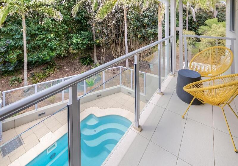 Апартаменты 2 Спальни с Бассейном, Oaks Port Stephens Pacific Blue Resort