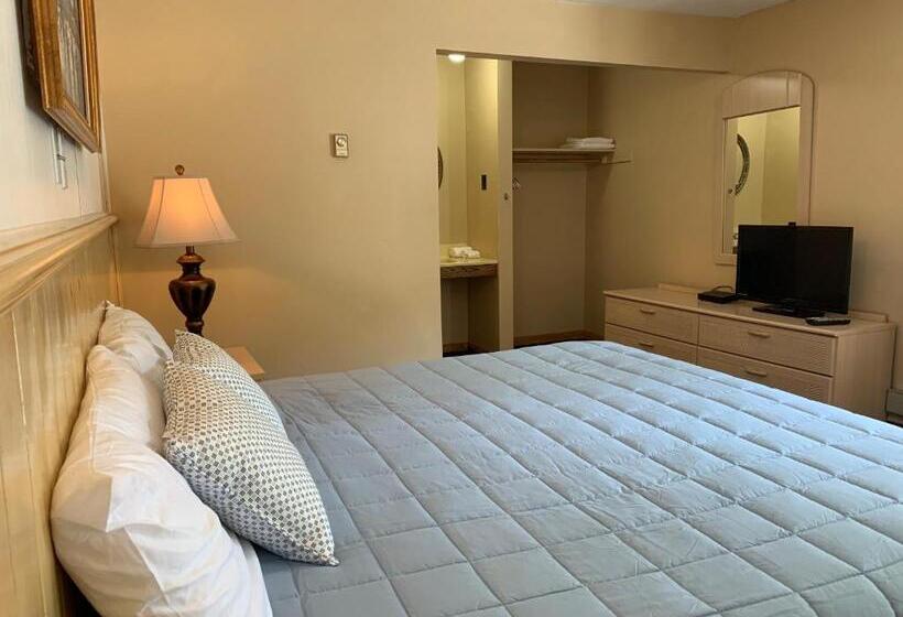 חדר דחוקס עם מיטת קינג, Green Acre Motel