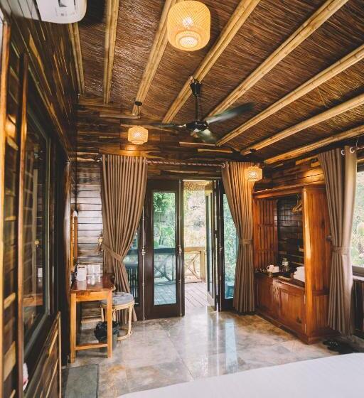 اتاق استاندارد با تخت بزرگ, Trang An Ecolodge