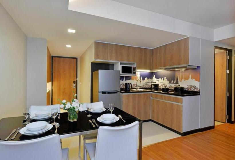 豪华两卧室公寓, Citadines Sukhumvit 11 Bangkok