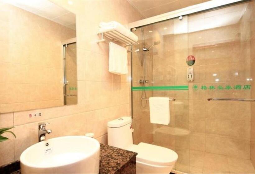 Номер Стандартный Кровать Куин, Greentree Inn Shandong Rizhao Juxian Yinxing Avenue Middle Shandong Road Business