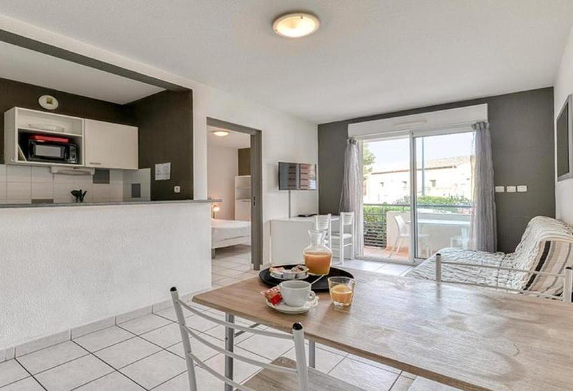 Апартаменты 2 Спальни, Residence Le Fonsérane   Vacancéole