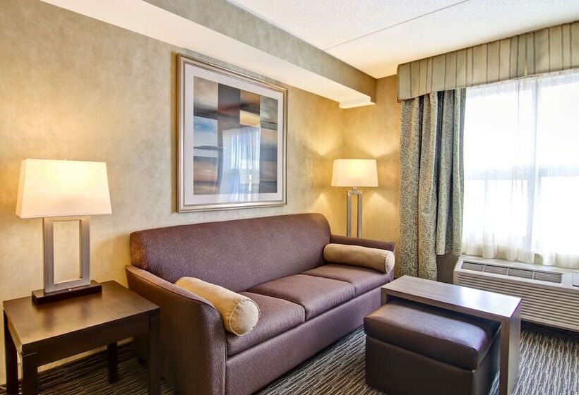 Люкс с гидромассажем, Homewood Suites By Hilton Toronto Markham