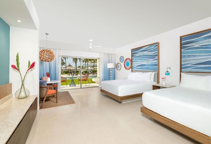 Junior Suite met Uitzicht op Zee, Hyatt Ziva Riviera Cancun Allinclusive