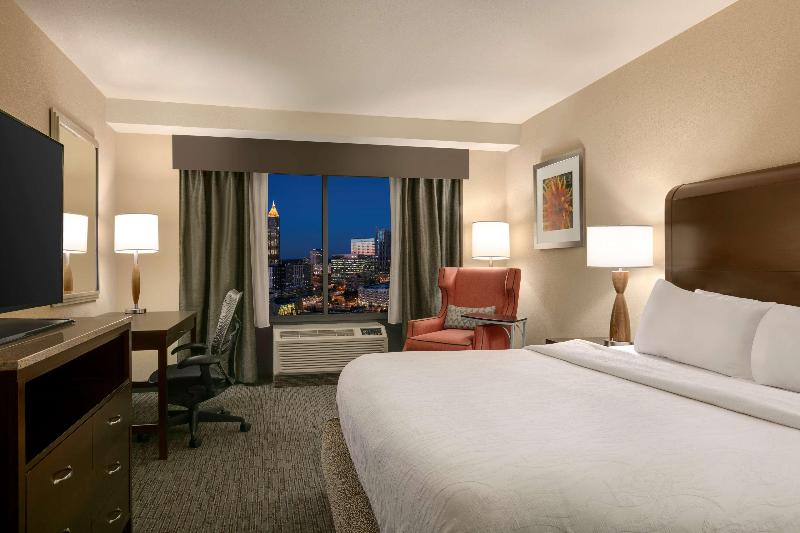 Quarto Estandar Cama King, Hilton Garden Inn Atlanta Downtown