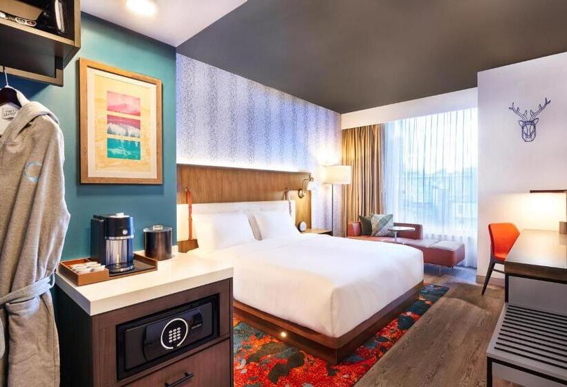 اتاق استاندارد با تخت بزرگ, Hyatt Centric Downtown Denver