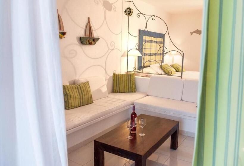 اتاق استاندارد با چشم‌انداز دریا, Gerakas Belvedere Hotel & Luxury Suites