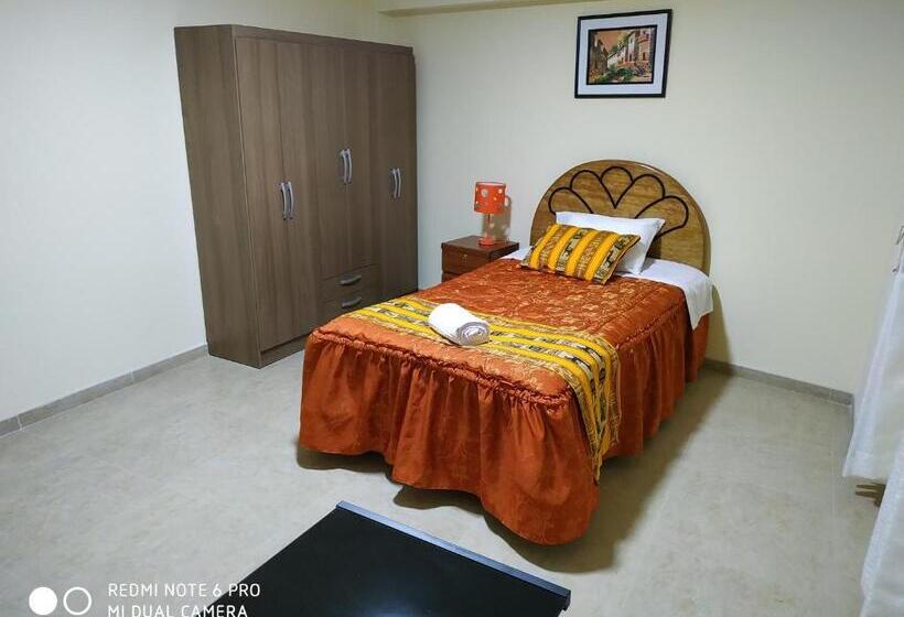 Quarto Estandar Individual Banheiro Compartilhado, Inti Sumaq Wasi