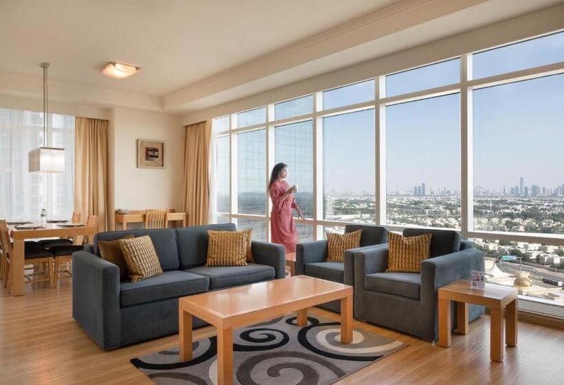 Люкс 2 Спальни, Oaks Liwa Heights Hotel Suites