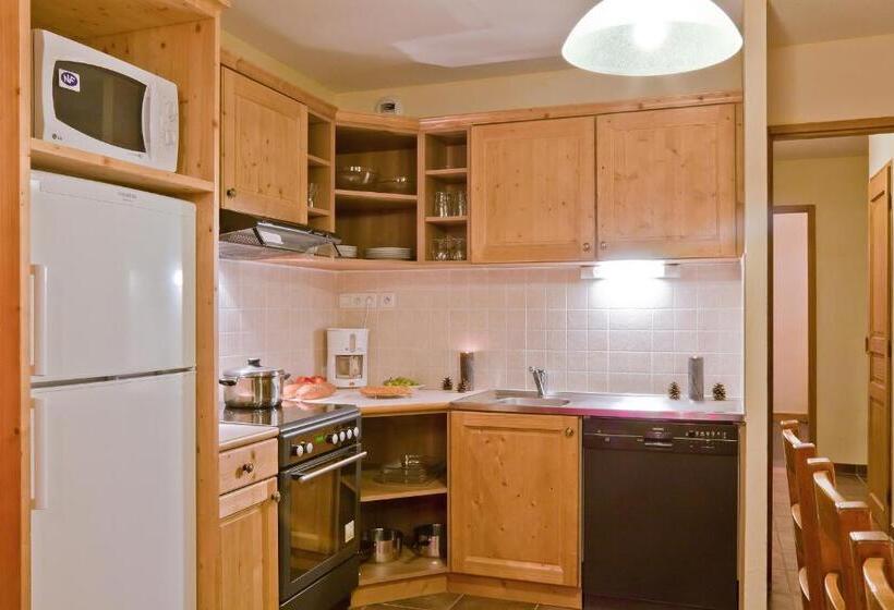 Апартаменты 4 Спальни, Résidence Les Balcons De La Rosière