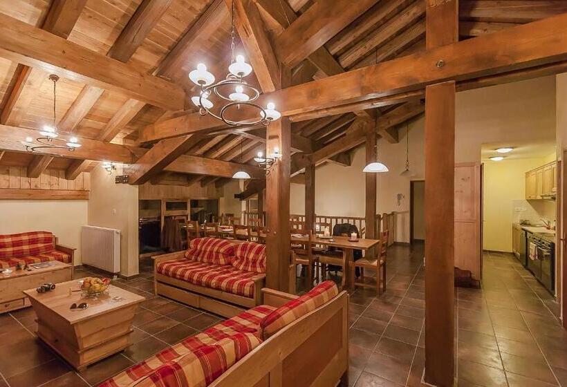 Апартаменты 1 Спальня, Résidence Les Balcons De La Rosière
