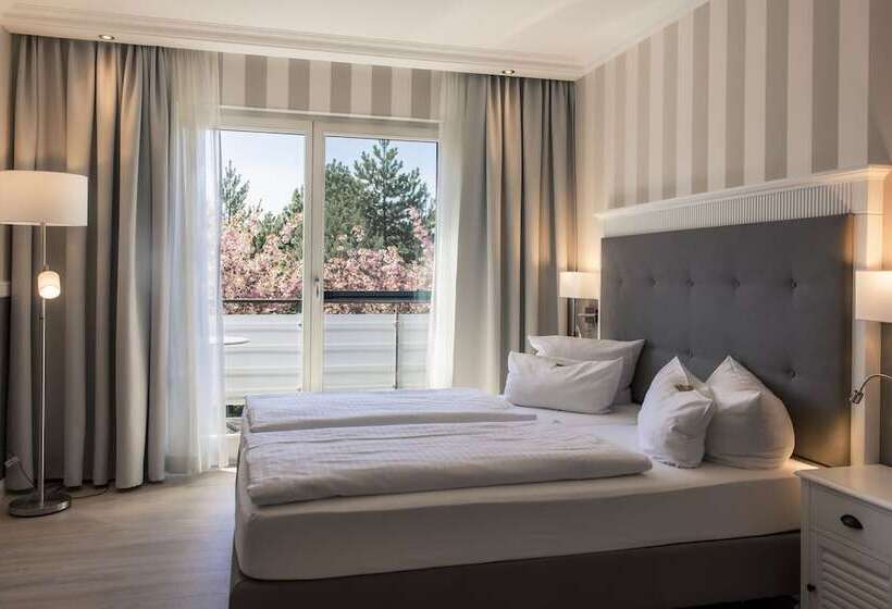 Deluxe-huone Puutarhanäkymä, Resort Hotel Vier Jahreszeiten Zingst