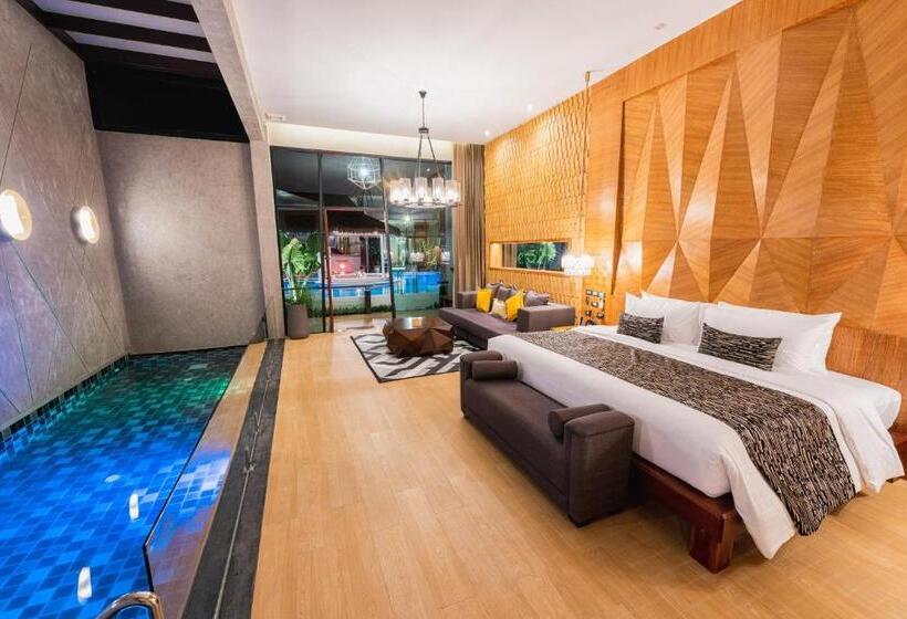 Вилла Deluxe 1 Спальня, La Miniera Pool Villas Pattaya   Small Luxury Hotels Of The World
