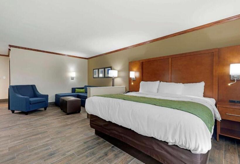 Люкс Кровать Кинг, Comfort Suites West Monroe Near Ike Hamilton Expo Center