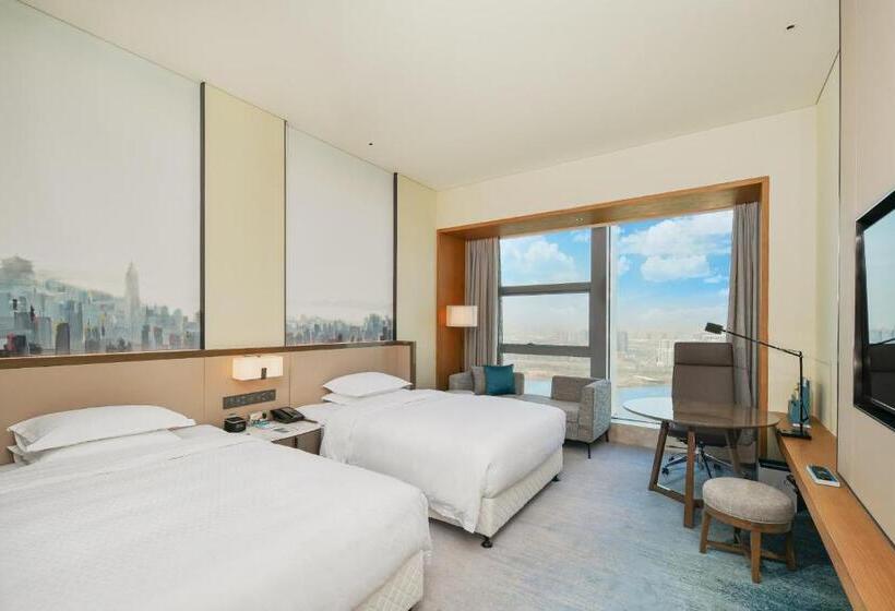 Номер Deluxe Вид на Озеро, Four Points By Sheraton Wuhan, Jiangxia
