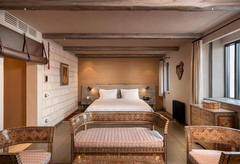 Номер Deluxe Кровать Кинг, Ajwa Cappadocia   Preferred Hotels Legend Collection