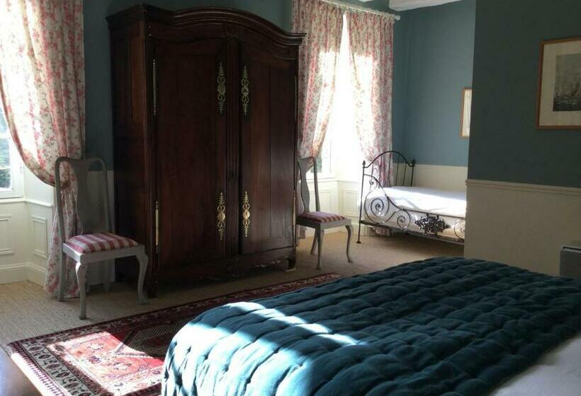 带花园景观的标准三人间, Ty Mat B&b