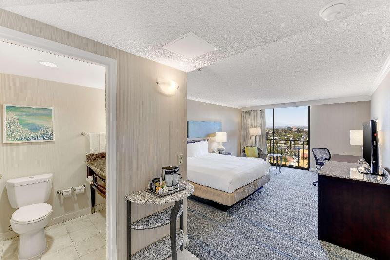 스탠다드 룸 킹사이즈 침대, Hilton Irvine/orange County Airport
