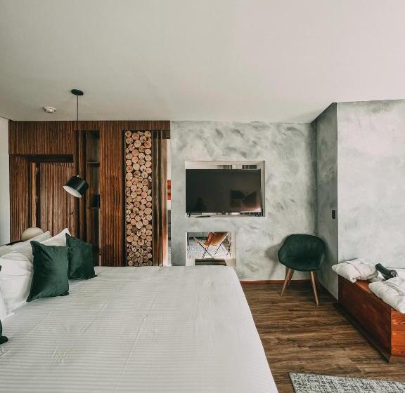 스위트 킹사이즈 침대, Böden Hotel & Spa By Aken Soul